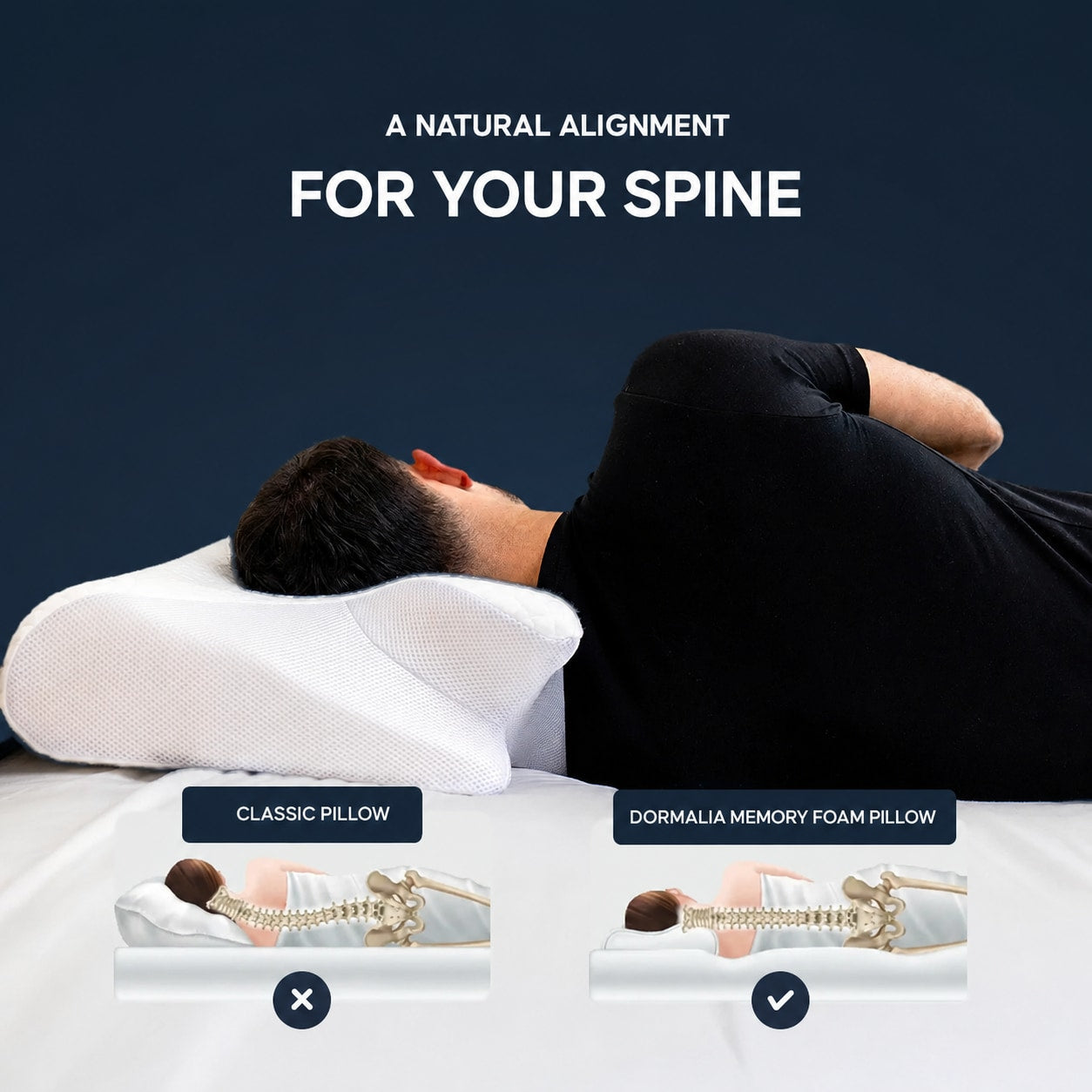 Dormalia Memory Foam Pillow